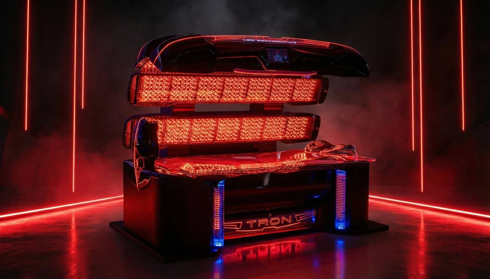 TRON ARES PRO, piattaforma orizzontale di fotobiomodulazione